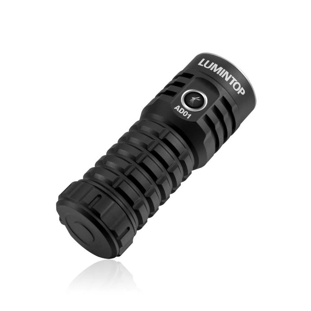 EDC Outdoor Flashlight High Powerful 1200 Lumens Flashlight Self Defens Camping LED Torch D/3A/AA/18650 Battery lumintop AD01