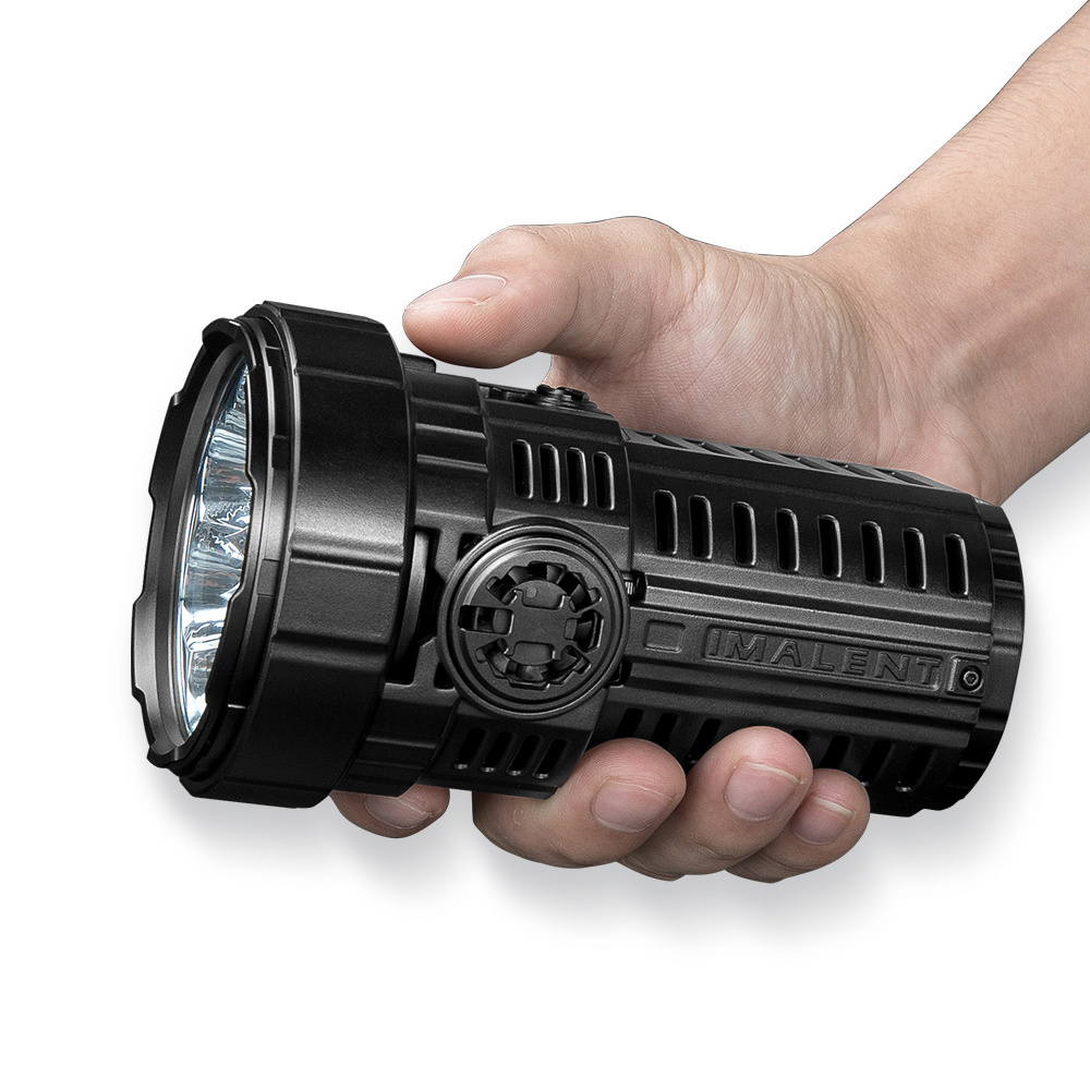 IMALENT MS08 34000 lumens longest Beam distance 738 meters 3 x 21700 Cell Strongest Brightest EDC Flashlight