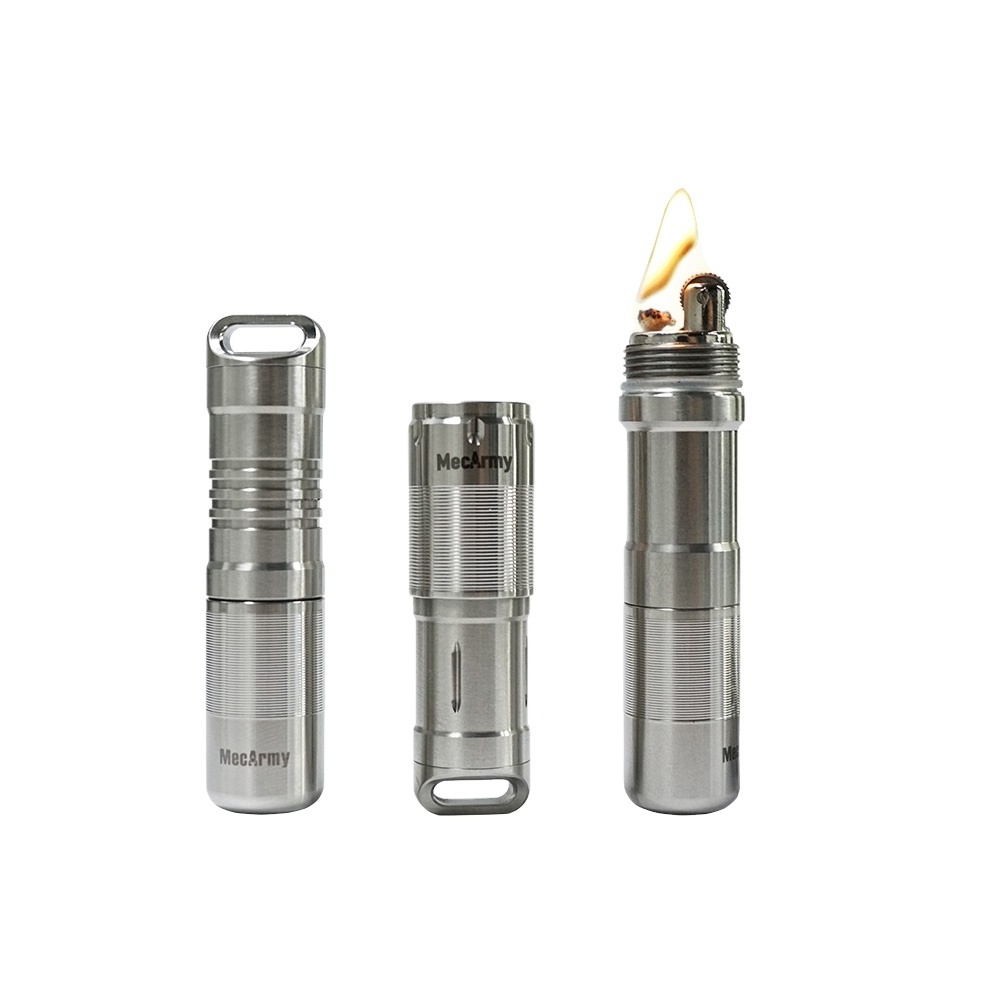 MeacArmy X7S Multifunctional EDC Capsule Flashlight and Lighter Kit