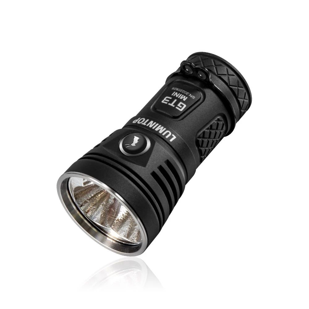 GT3 Mini 26350 flashlight Lumintop Triple LED GT3 Mini 6500 lumen use 26350 10000 lumen use 26650 battery high power flashlight