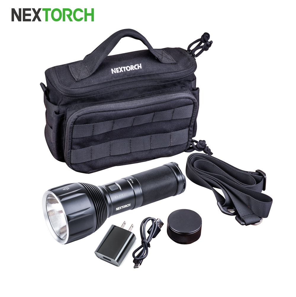 NEXTORCH Saint Torch 11 600meters 3500LM Long Beam searchlight Most Powerful Led Rechargeable Flashlight