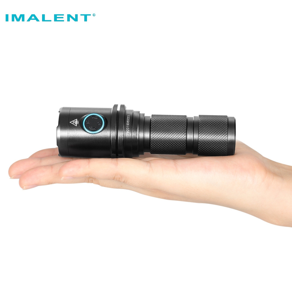 IMALENT DM70 Flashlight XHP70.2 max 4500 lumen beam distance 306 meter Handheld torch + 21700 5000mAh rechargeable battery