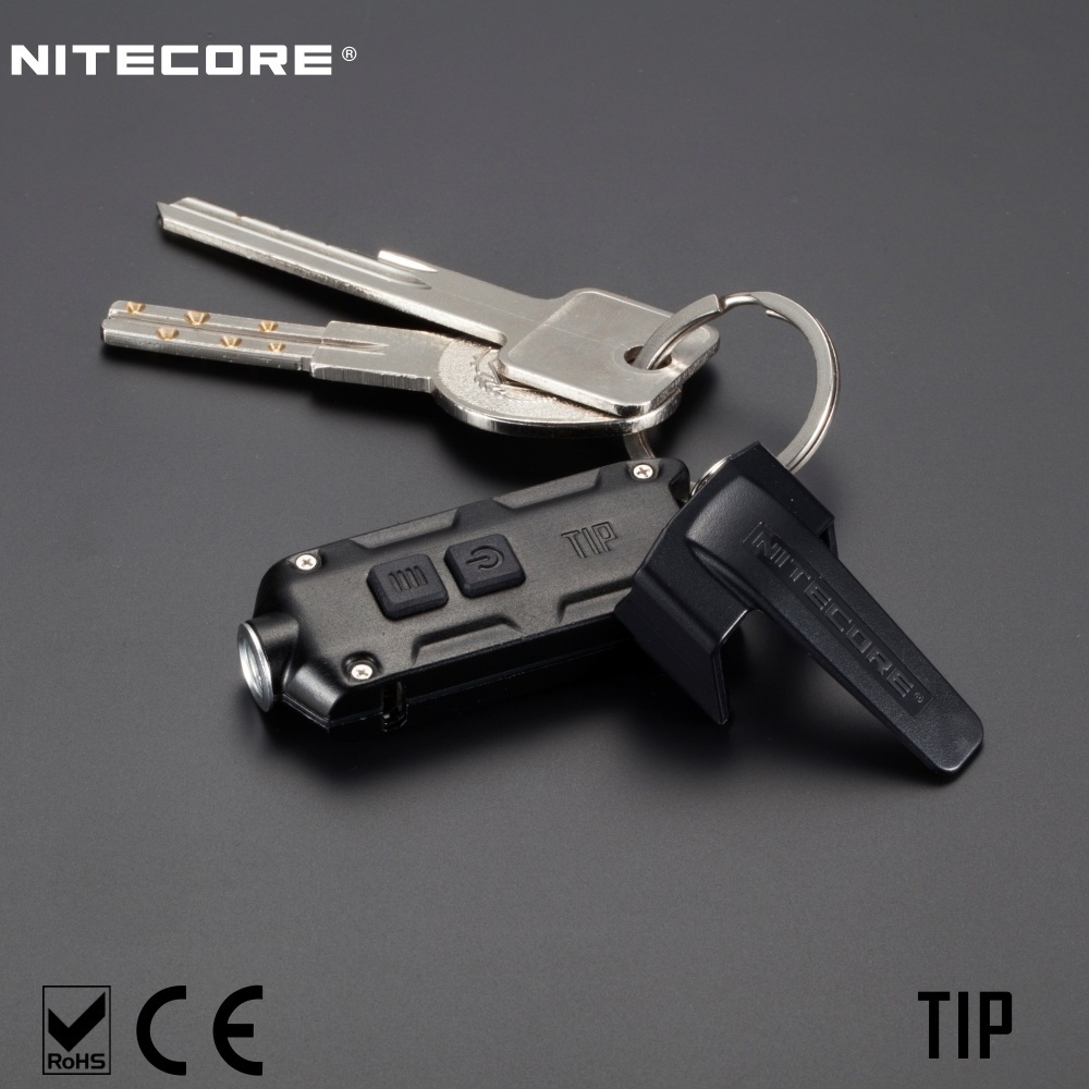 NITECORE TIP USB rechargeable EDC Mini LED flashlight keychain oem