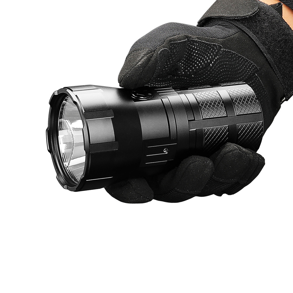 IMALENT RT90 Rechargeable LED Flashlight 4800 Lumens Long Beam Distance 1308Meters High Lumen searchlight Super Bright Handlight