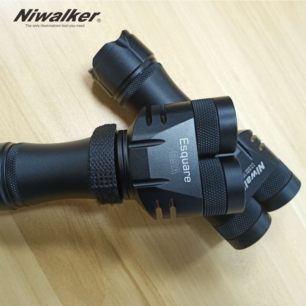 Niwalker E9A 18W High power 365nm UV flashlight Ultraviolet torch blacklight flashlight