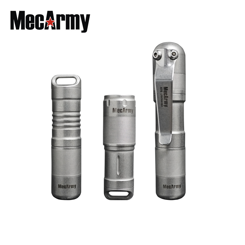 MeacArmy X7S Multifunctional EDC Capsule Flashlight and Lighter Kit