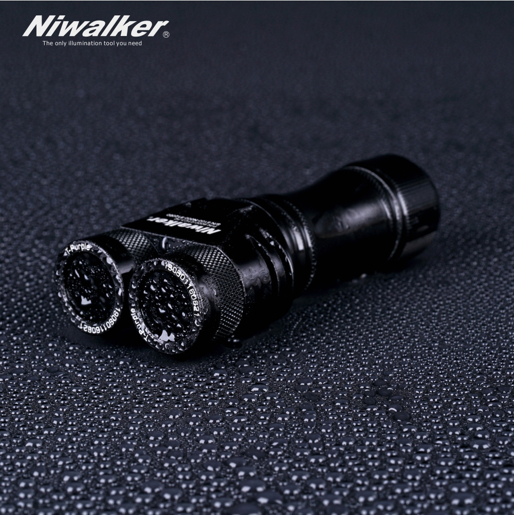 Niwalker E9A 18W High power 365nm UV flashlight Ultraviolet torch blacklight flashlight