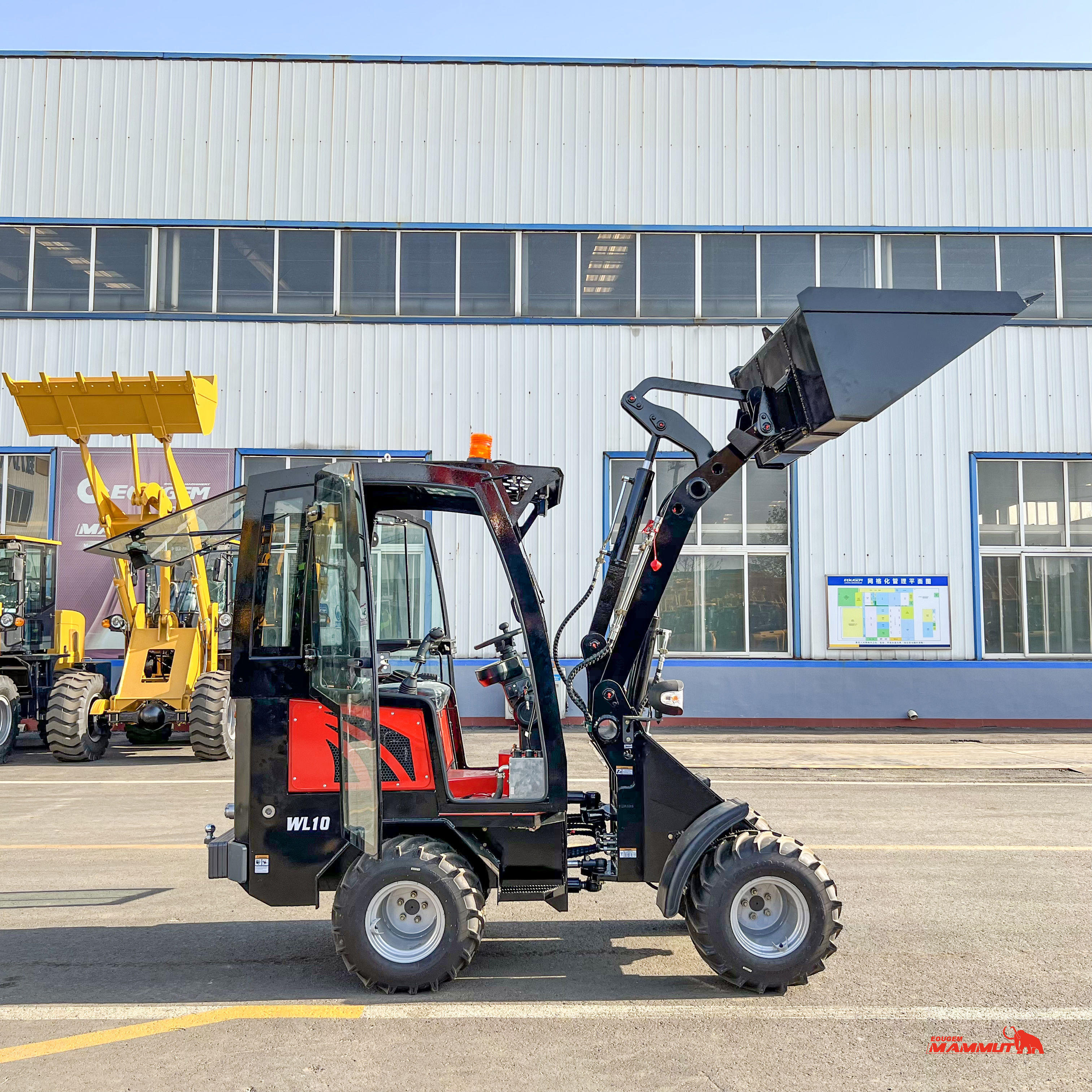 axle small avant mini wheel loader 0.8t loader articulated mini wheel loader for sale