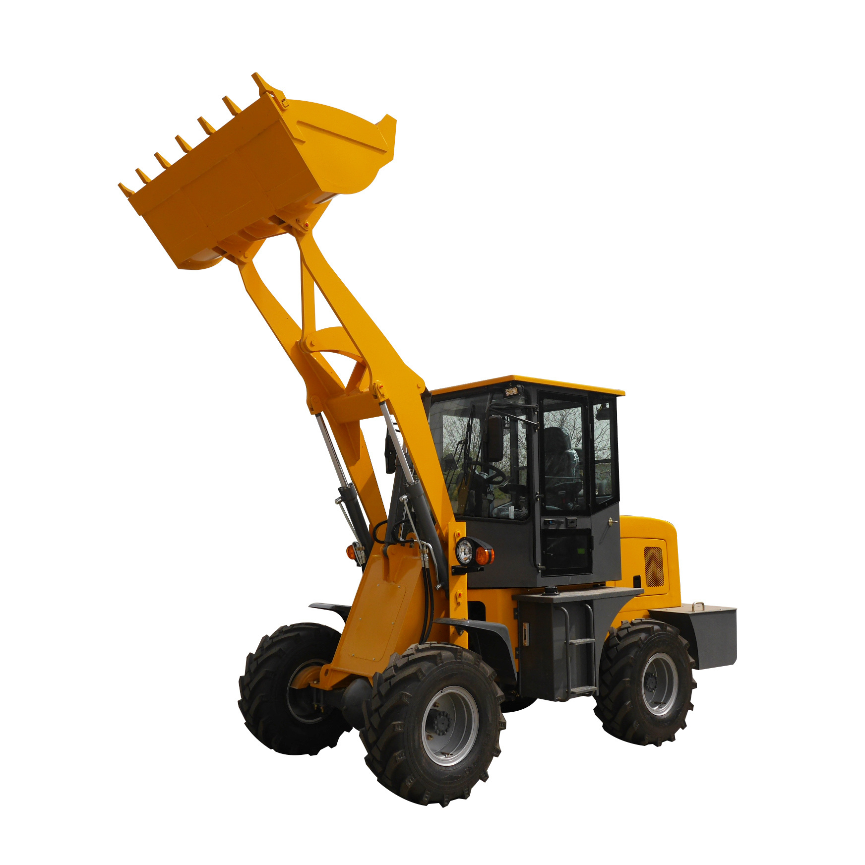 GEM918 CE approved snow blower heavy farming construction hydraulic equipment mini front wheel loader