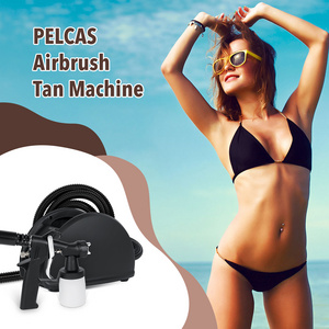 PELCAS Professional Tanning Airbrush Makeup Tools Portable Spray Tan Machine