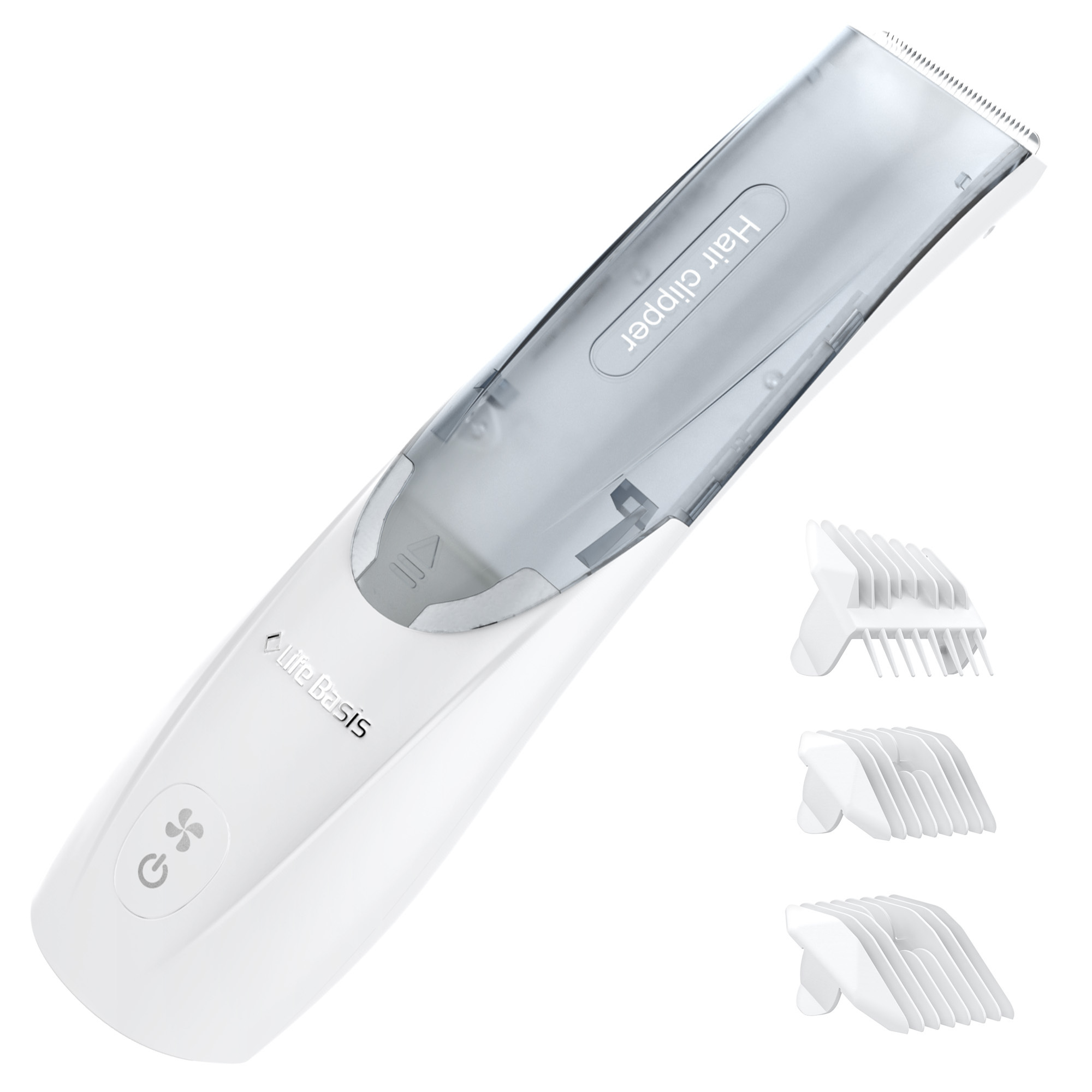 Cordless electric vacuum baby hair trimmer clippers