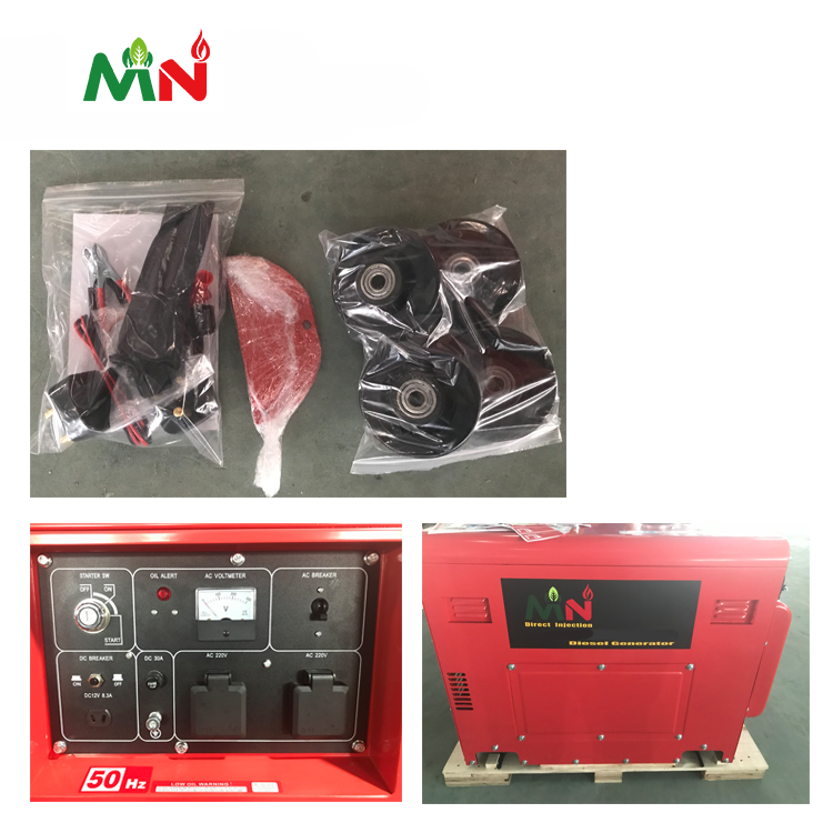 China Manufacture Hot sale 10kva super silent diesel generator 10kw generator diesel soundproof ATS remote control 20kva 16kw