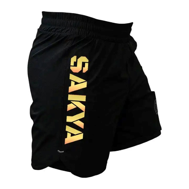 Custom MMA Navy Shorts Training Black UFC Fighting Boxing MMA Shorts