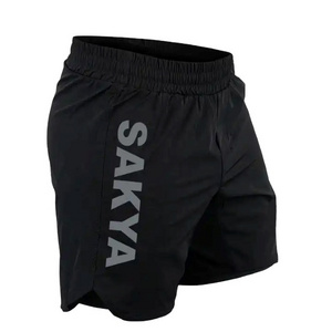 Custom MMA Navy Shorts Training Black UFC Fighting Boxing MMA Shorts