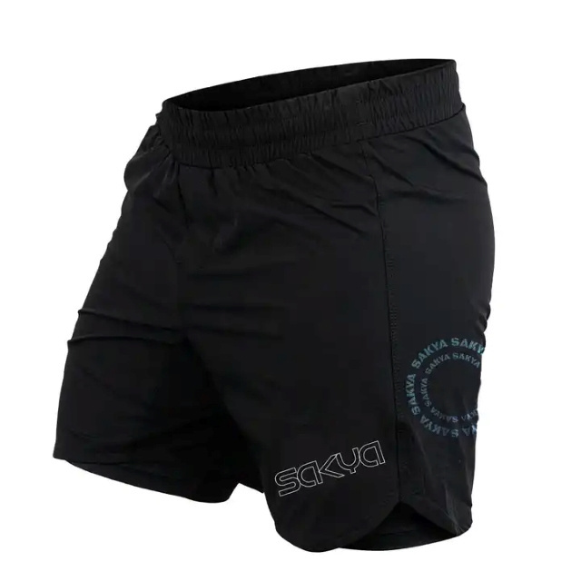 Custom MMA Navy Shorts Training Black UFC Fighting Boxing MMA Shorts