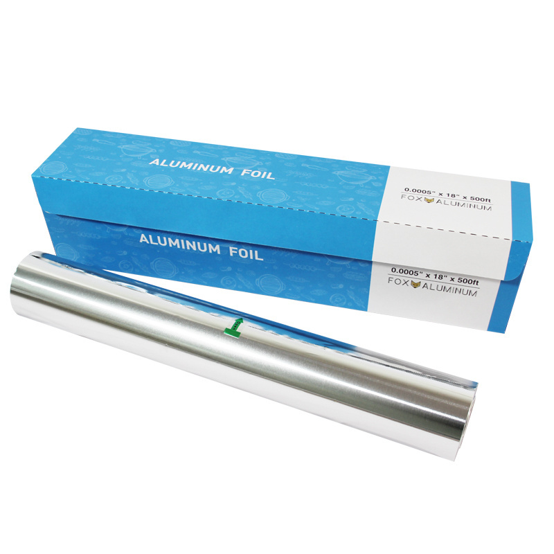 Chinese Gold Suppliers Kitchen use Aluminum Foil Rolls  Paper Aluminum Roll  for Household