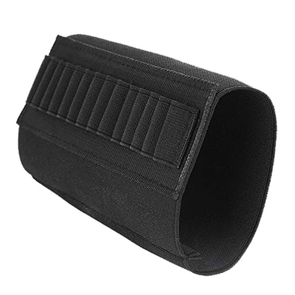 Customized 14 Rounds Bullet Holder Butt stock Ammo Pouch Shell Holder for Outdoor Hunting