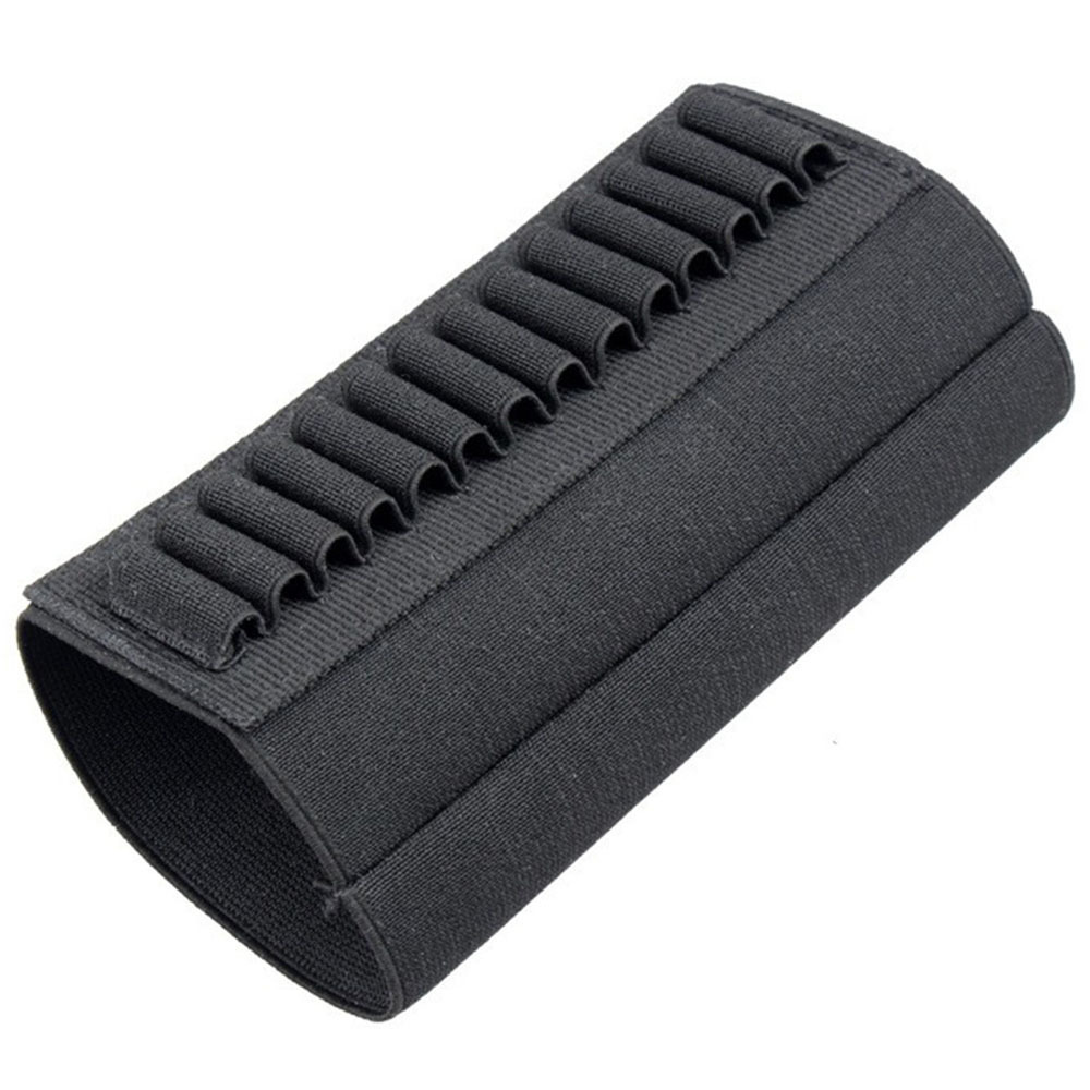 Customized 14 Rounds Bullet Holder Butt stock Ammo Pouch Shell Holder for Outdoor Hunting