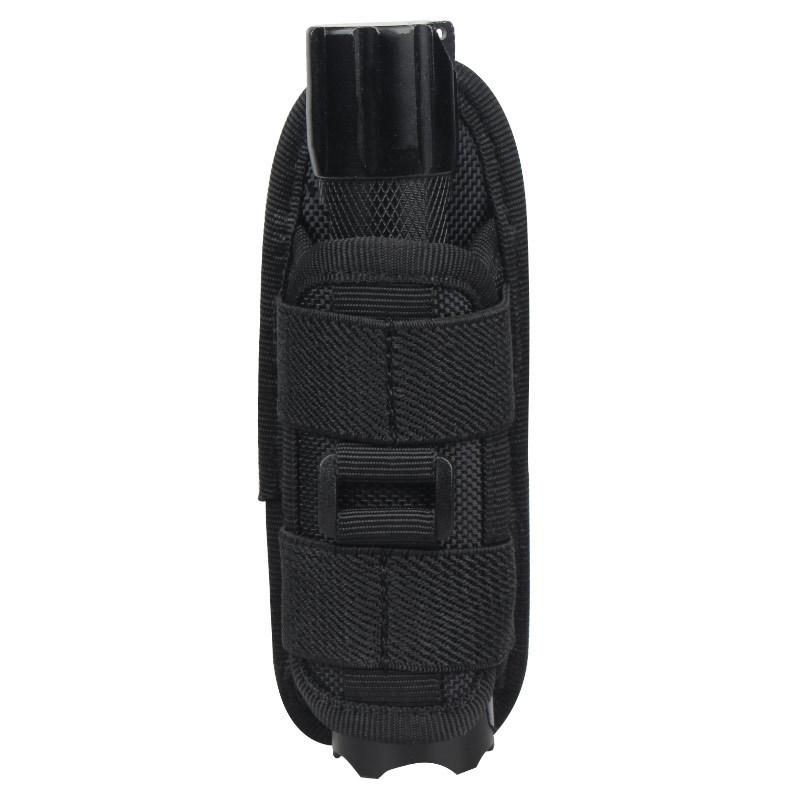 Tactical Hunting 360 Degrees Rotatable Flashlight Pouch Case Outdoor Flashlight Torch Cover Holder