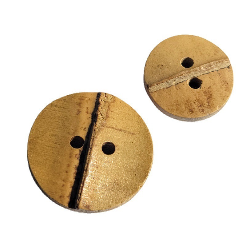 11mm~25mm Natural Bamboo Button