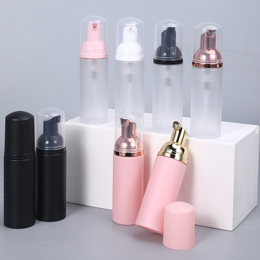 30ml 50ml 100ml 150ml 200ml 250ml skin care cosmetic packaging pet foaming liquid soap pump foam dispenser bottles with pump