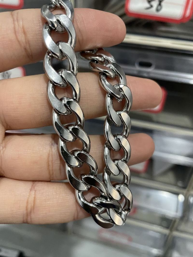 Hip Hop Fashion Bracelet Men Stainless Steel Jewelry Chain Bracelet Wholesale Mens Bracelet Cuban Chian Punk