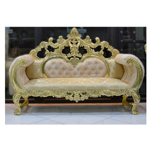 Traditional Design Premium Quality Luxury Reception/ Stage Furniture Couch Event and Wedding Decor Stage Sofa