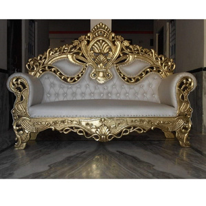 white wedding furniture sofa set indian style