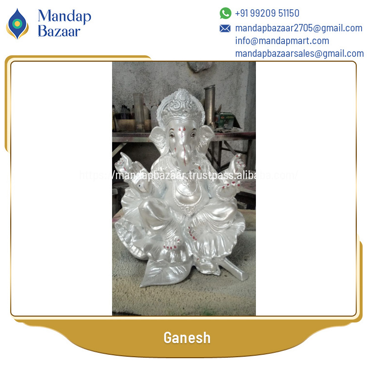 2023 New Arrival High Quality Traditional Design Event and Wedding Entrance Decoration Supplies Fibre Ganesha Idol