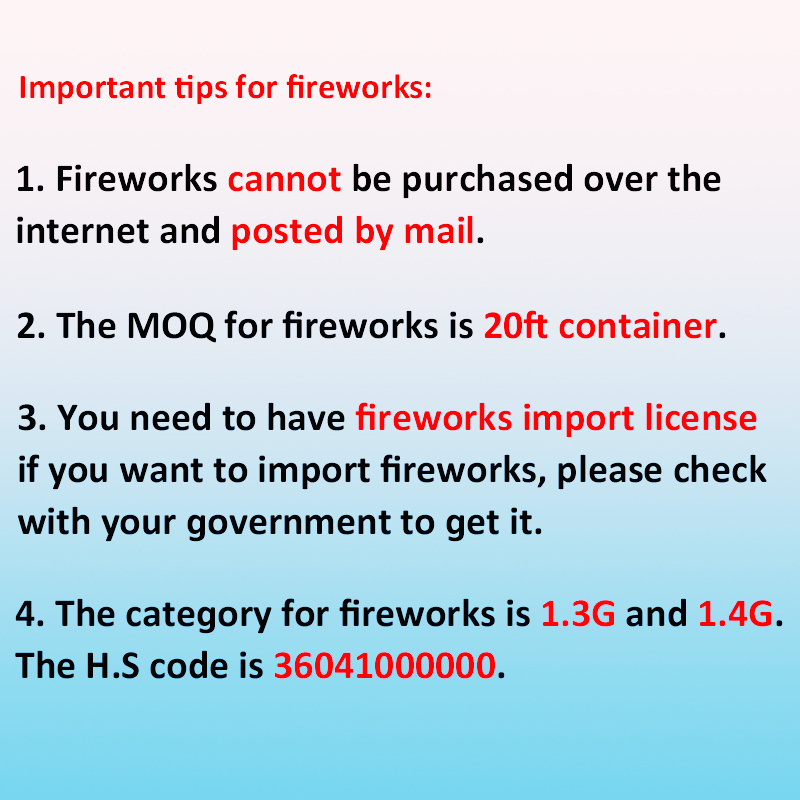 China 20s magical shots fireworks small toy fireworks for children play roman candle feu d'artific roman candle petasan