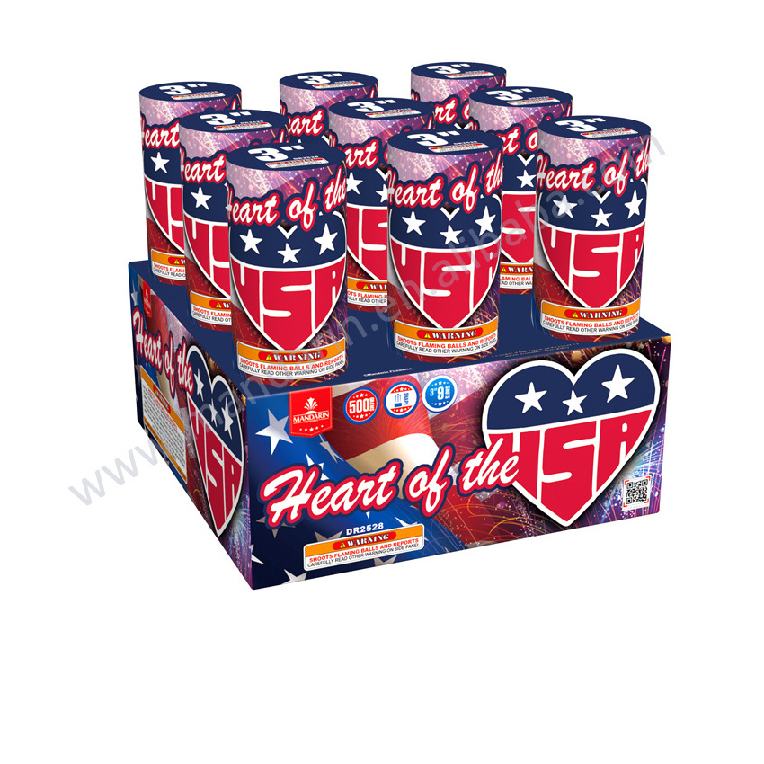 wholesales hibiscus flowers 15 shots salute cake fireworks 500g 1.4g un0336 fireworks