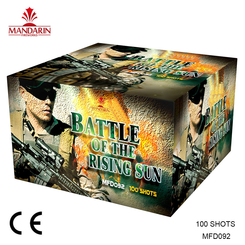 100 shots High quality festival celebration CE fireworks cake