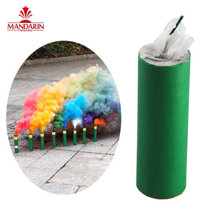 60 seconds cheap price rainbow colorful handheld smoke bomb flare fireworks color smoke fireworks