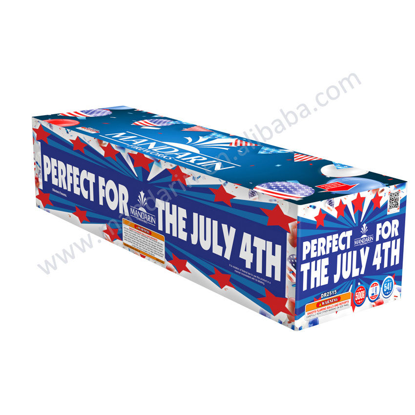 wholesales hibiscus flowers 15 shots salute cake fireworks 500g 1.4g un0336 fireworks