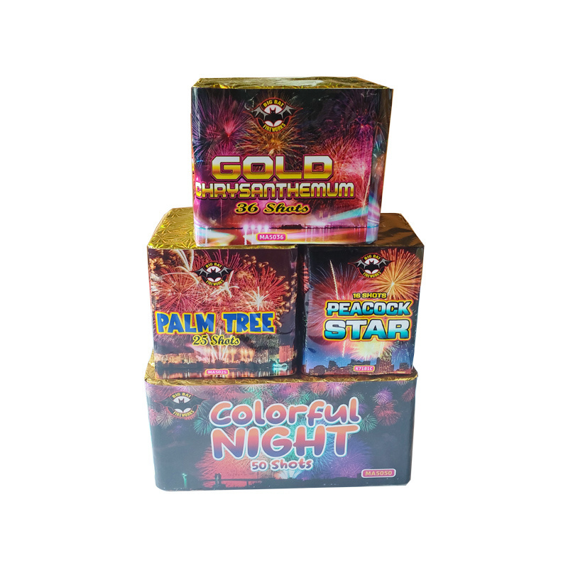 Yemen fireworks pyrotechnics 16 25 36 50 100 shots cake fireworks China wholesale cheap fireworks 2023 for sale