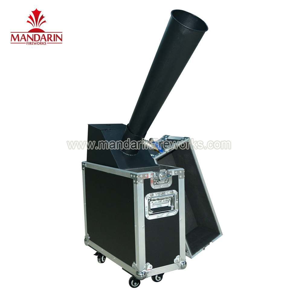 wholesale DJ stage equipment MINI small confetti cannon machine confetti launcher machine with remote control