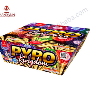 Hot export china customized big fireworks 105 shots machine gun 500g cake fireworks