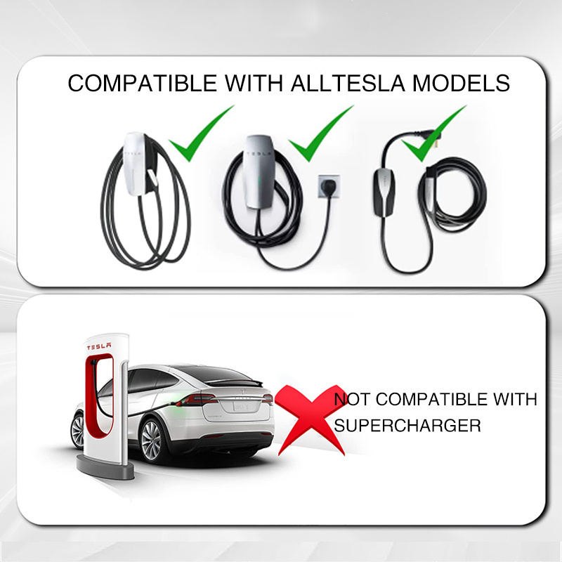 32A Smart New Energy Car Electric Nacs Charging Pile Cord tesla ev charger portable cable tesla to tesla extension cable