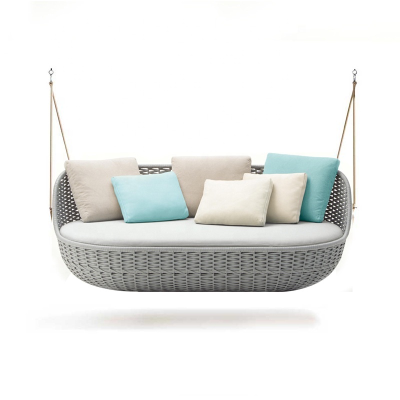 Leisure outdoor furniture Patio garden Rope Hotel Swing Chair