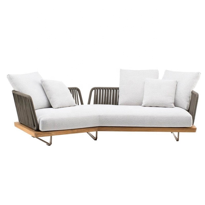 luxury modern sale metal outside outdoor patio commercial rope sofa garden furniture sets turkey