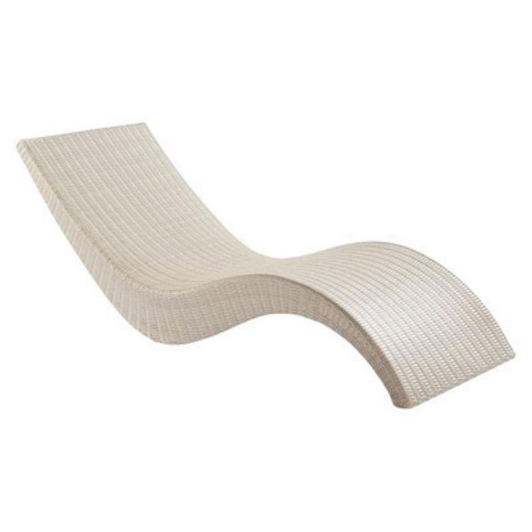 MANDELA Outdoor patio furniture garden sunbed rattan wicker chaise lounge pool chair sun lounger