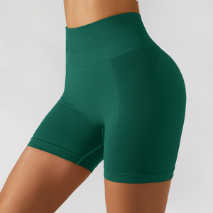 High Waist Butt Lift Yoga Wear Short Pants Seamless Leggings Gym Workout Women Skin Tight Sports Short