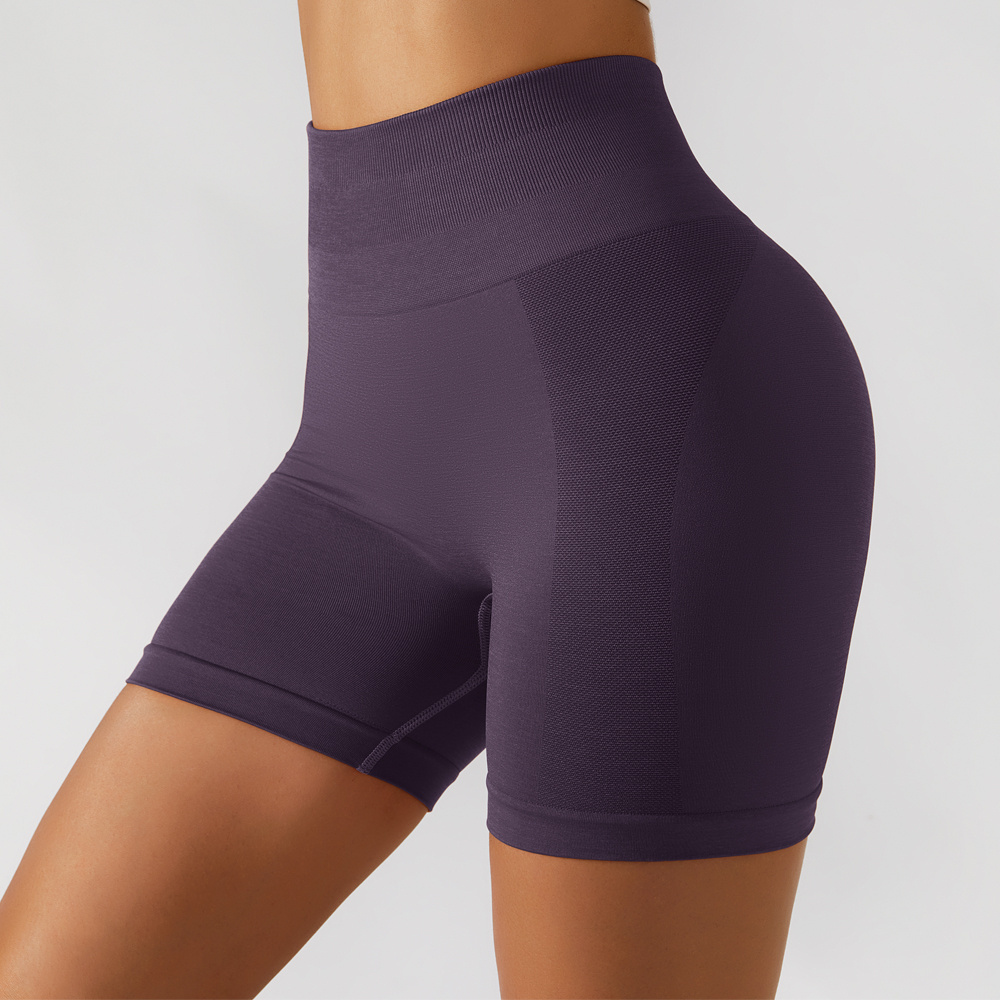 High Waist Butt Lift Yoga Wear Short Pants Seamless Leggings Gym Workout Women Skin Tight Sports Short