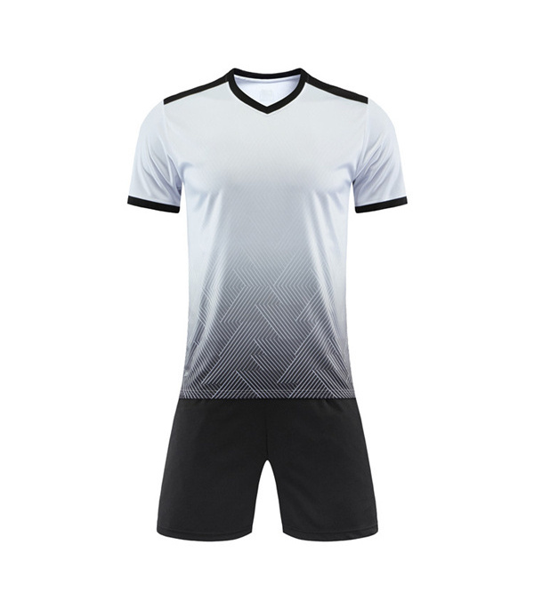 Custom newest sports football wear tshirts for men unbranded polyester fabric soccer jersey