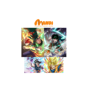 3D Flip Lenticular Anime Poster Reasonable Price Wholesale Popular Movie Waterproof Decals 3D Motion Custom Packing Vietnam