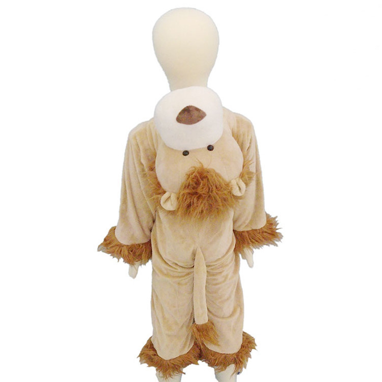 Customized children's plush animal lion mascot costume for party