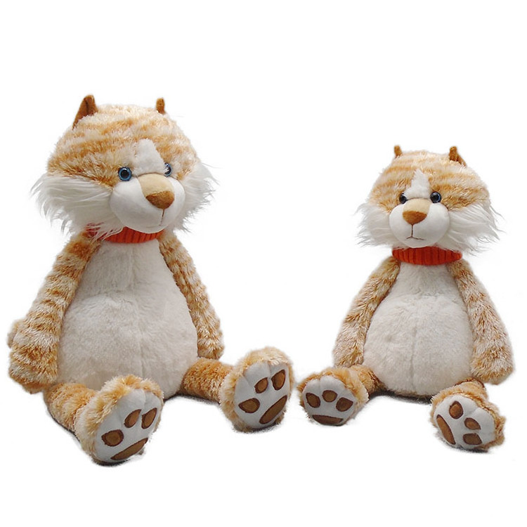 Custom Warm Hug Plush Cat Toys Baby Heatable Microwavable Stuffed Toy with Lavender Scent for Kids