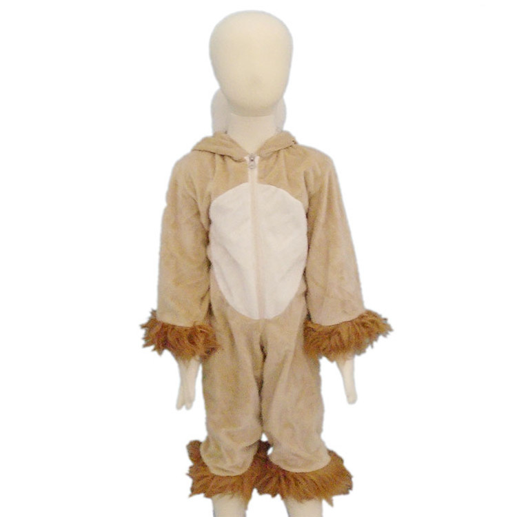 Customized children's plush animal lion mascot costume for party