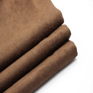 Custom Fashion Micro Faux Jacket Suede Fabric For Clothing