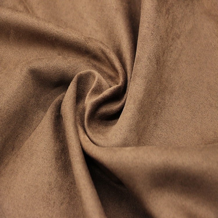 Custom Fashion Micro Faux Jacket Suede Fabric For Clothing